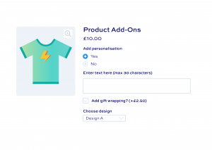 WooCommerce bổ sung “Product Options”  | 4 Add-Ons miễn phí